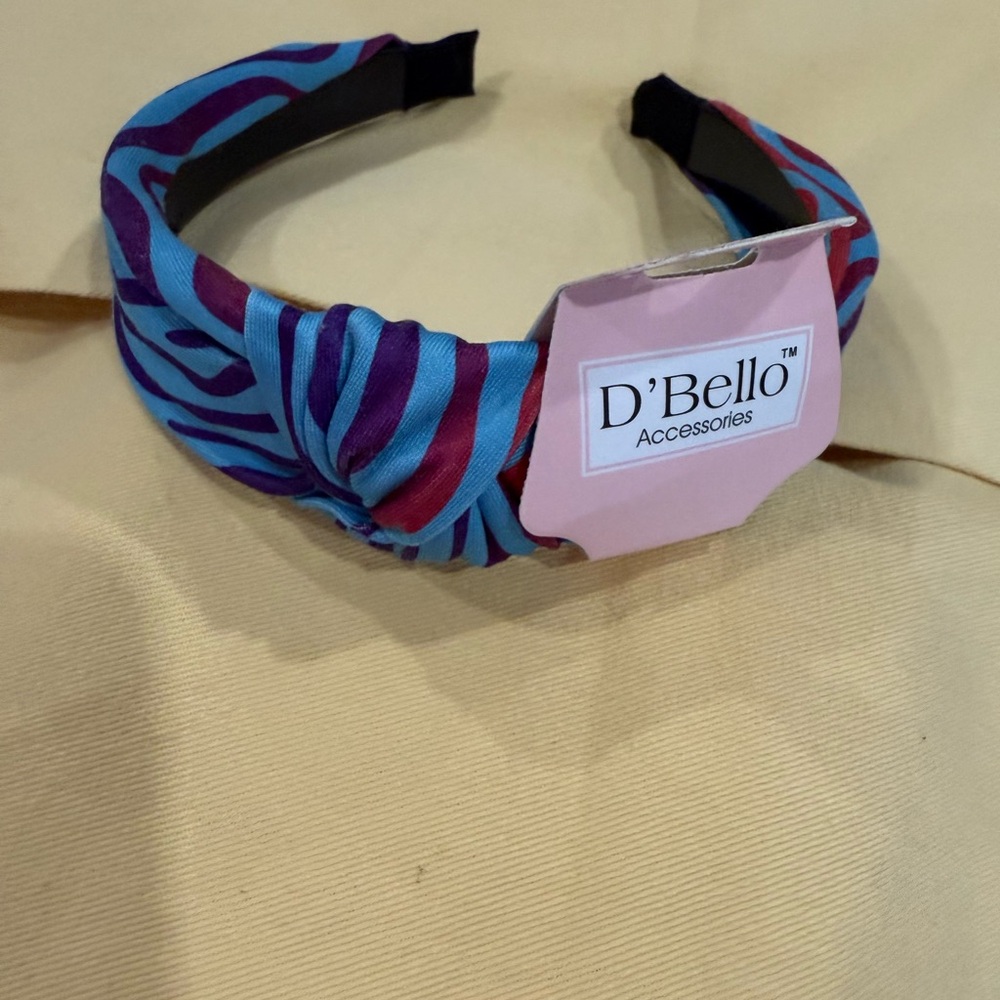 Boutique Summer Fashion Headband with low knott NWT